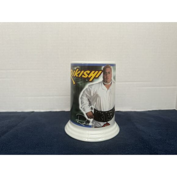 Vintage Rikishi Danbury Mint Collector Stein Mug 2001‎ WWE WWF Wrestling 16oz - Picture 1 of 4